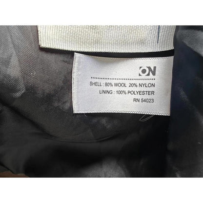 Old Navy Gray Wool Blend Coat Women’s Size XL