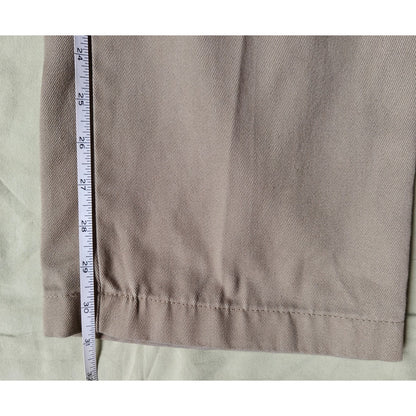 Dickies 874 Original Fit Work Pants Khaki 40x32 Classic Straight Leg