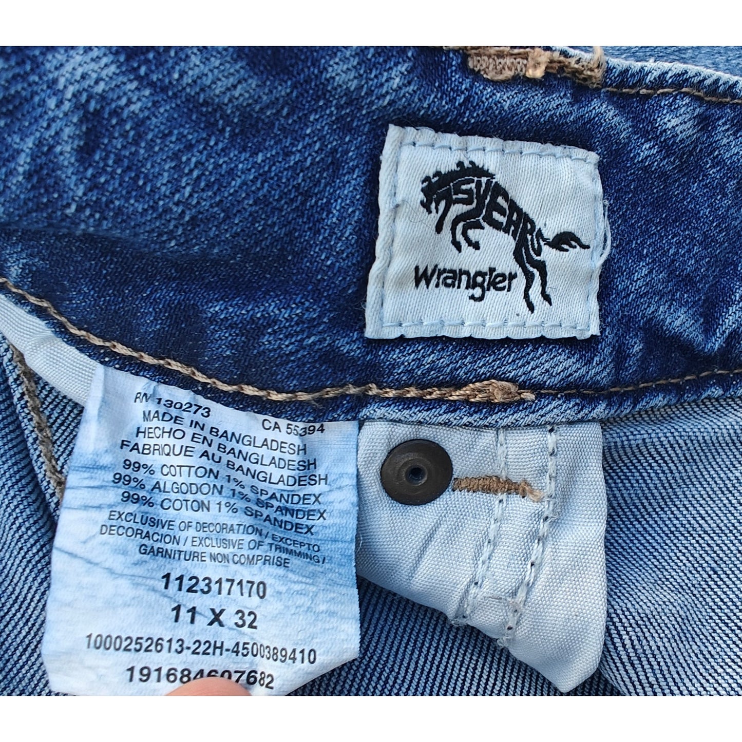 Wrangler Bootcut Jeans Women’s 11 x 32 Medium Wash Stretch Denim