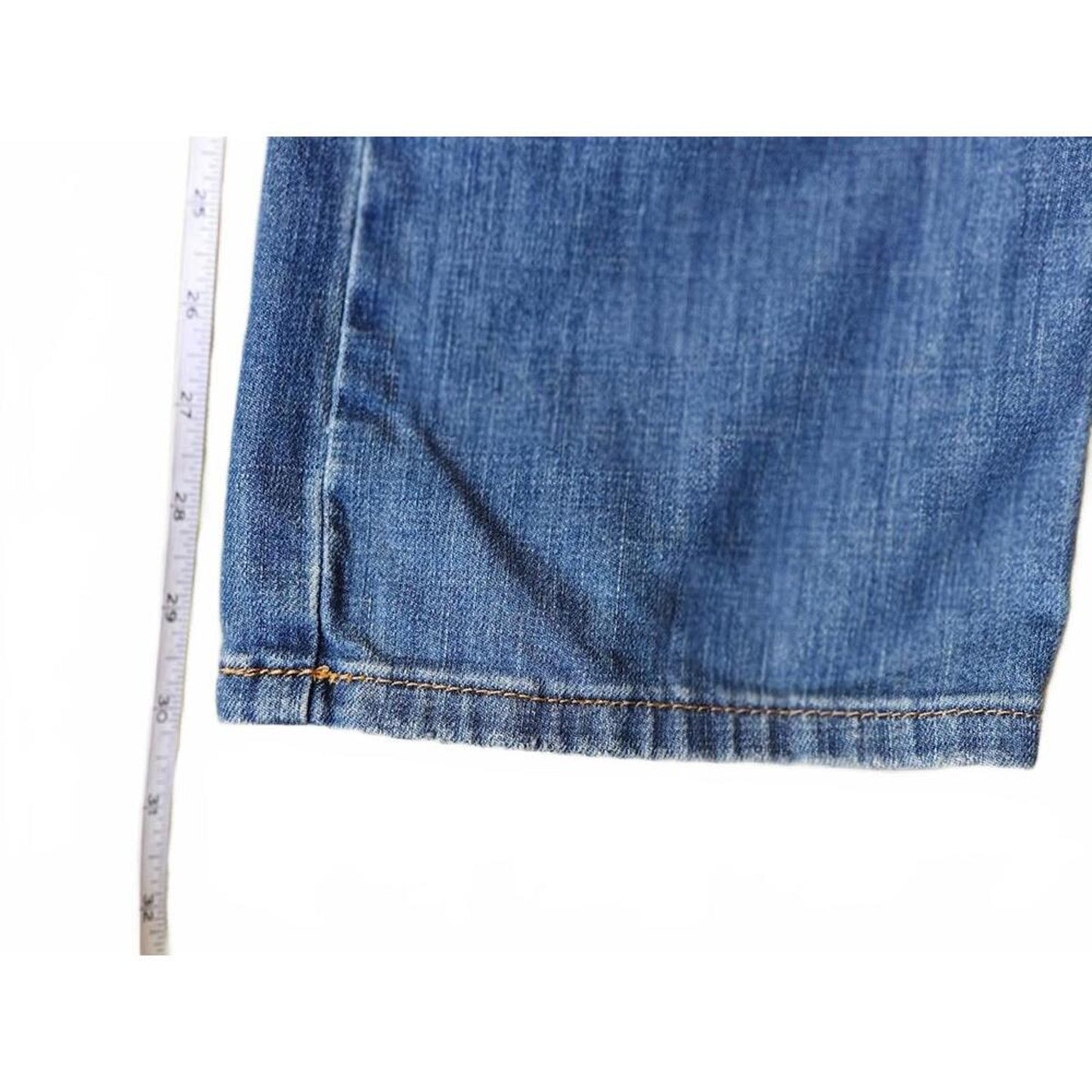 Calvin Klein Straight Leg Mid Rise Jeans - Size 10
