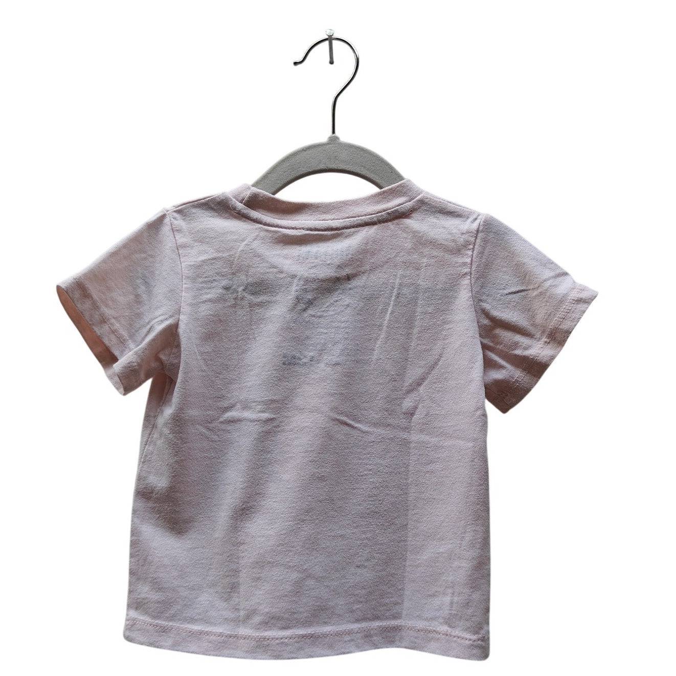 Nirvana Smiley baby tee 12M pink graphic band T-shirt, licensed rock