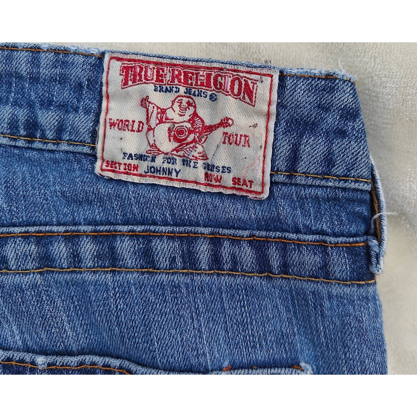 True Religion Made in USA Jeans Sz 27 – Mid Rise Straight Leg Denim