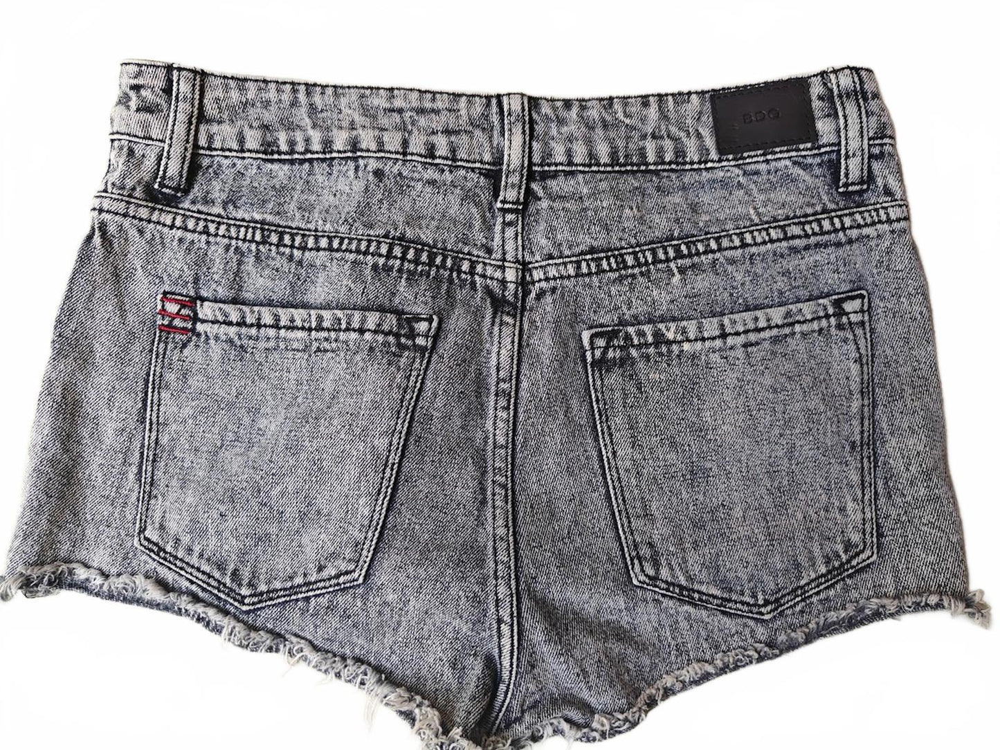 BDG High Rise Dreeky Cheeky Shorts - Size 28