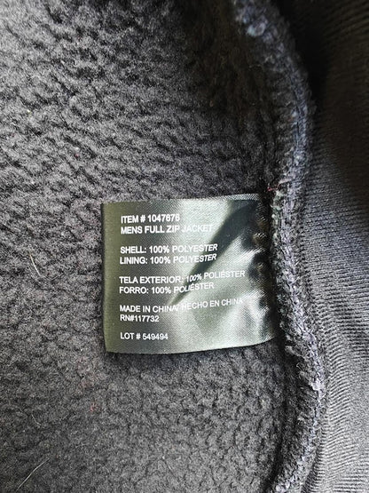 Gerry Men’s Waffle Softshell Jacket Gray Outdoor Performance Size XXL