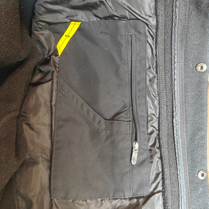 Eddie Bauer Men’s Black Full Zip Jacket Size L – Outdoor Casual Warm Layer