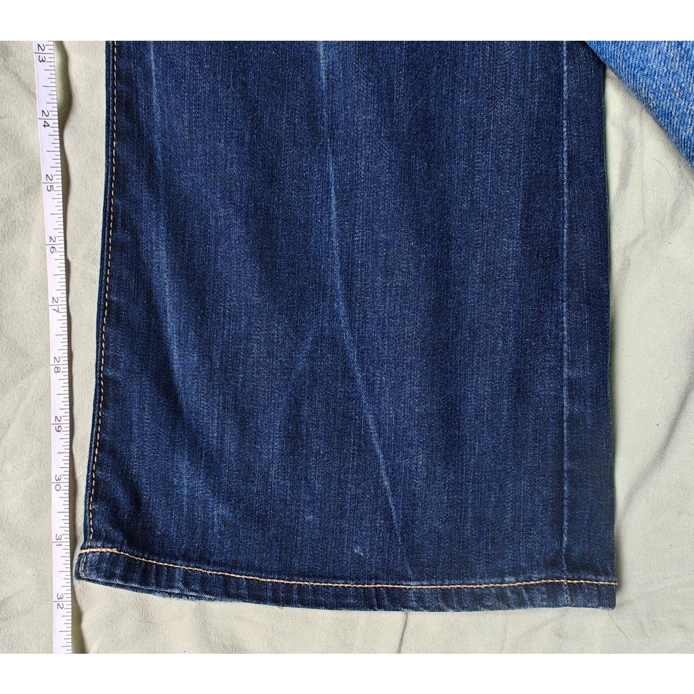 Citizens of Humanity Bootcut Jeans Size 32 Made in USA Blue Stretch Denim
