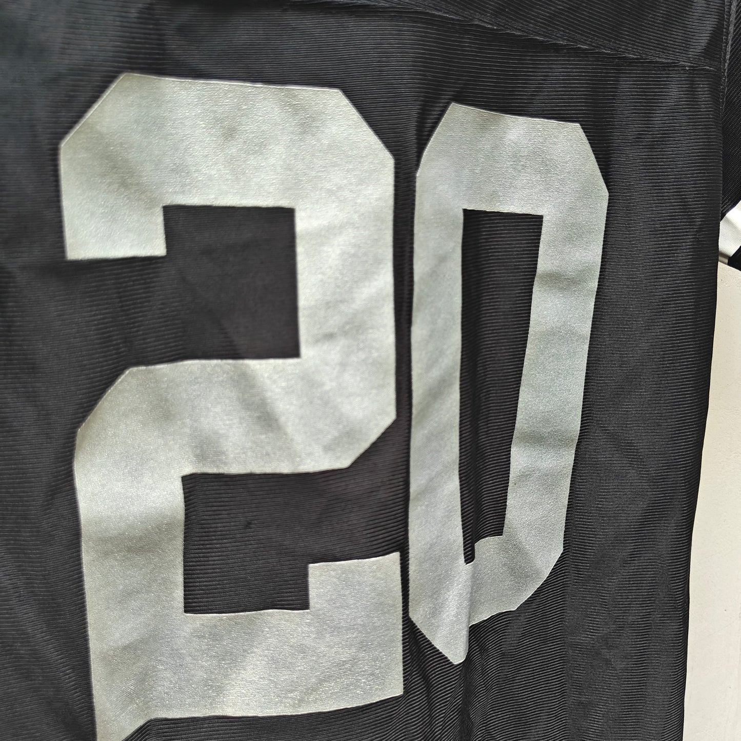 Kids Raiders Jersey NFL Team Apparel #20 McFadden Black Youth L (8) V-Neck Mesh