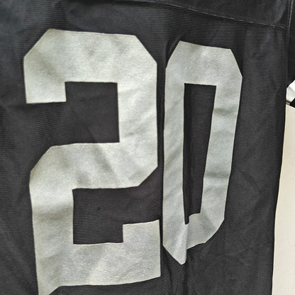 Kids Raiders Jersey NFL Team Apparel #20 McFadden Black Youth L (8) V-Neck Mesh
