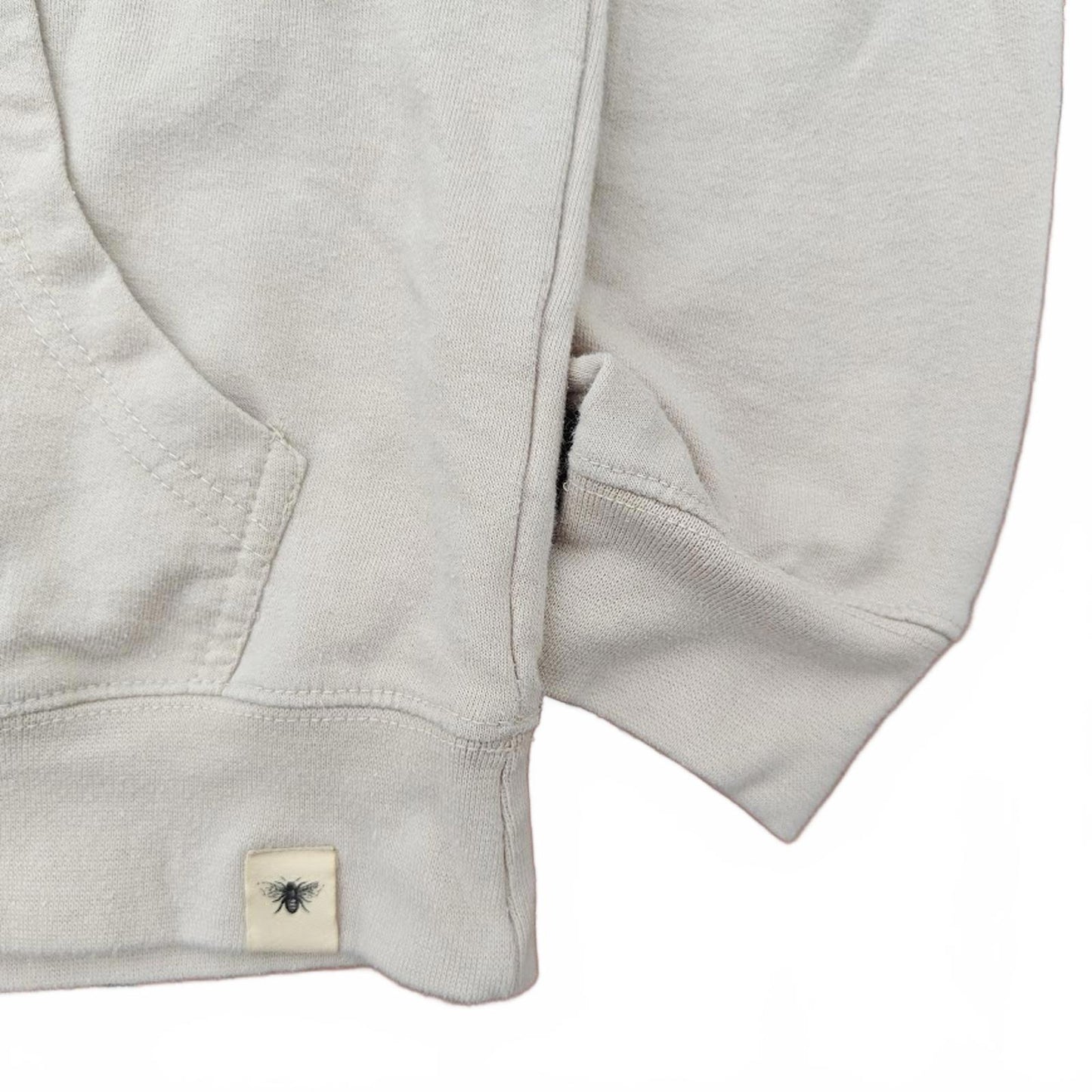 Hive Supply Co Save The Bees Hoodie Beige Graphic Pullover Sweatshirt Unisex