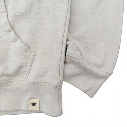 Hive Supply Co Save The Bees Hoodie Beige Graphic Pullover Sweatshirt Unisex