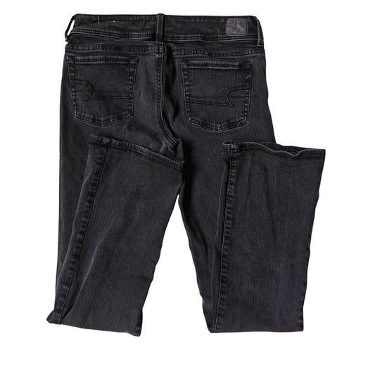 American Eagle Kick Boot Stretch Jeans Women’s Size 10 Long Black Denim Pants