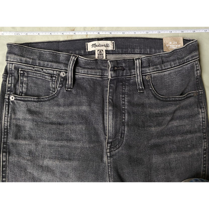 Madewell 10" High-Rise Skinny Jeans NWT – Washed Black/Gray Women’s W29 Stretch