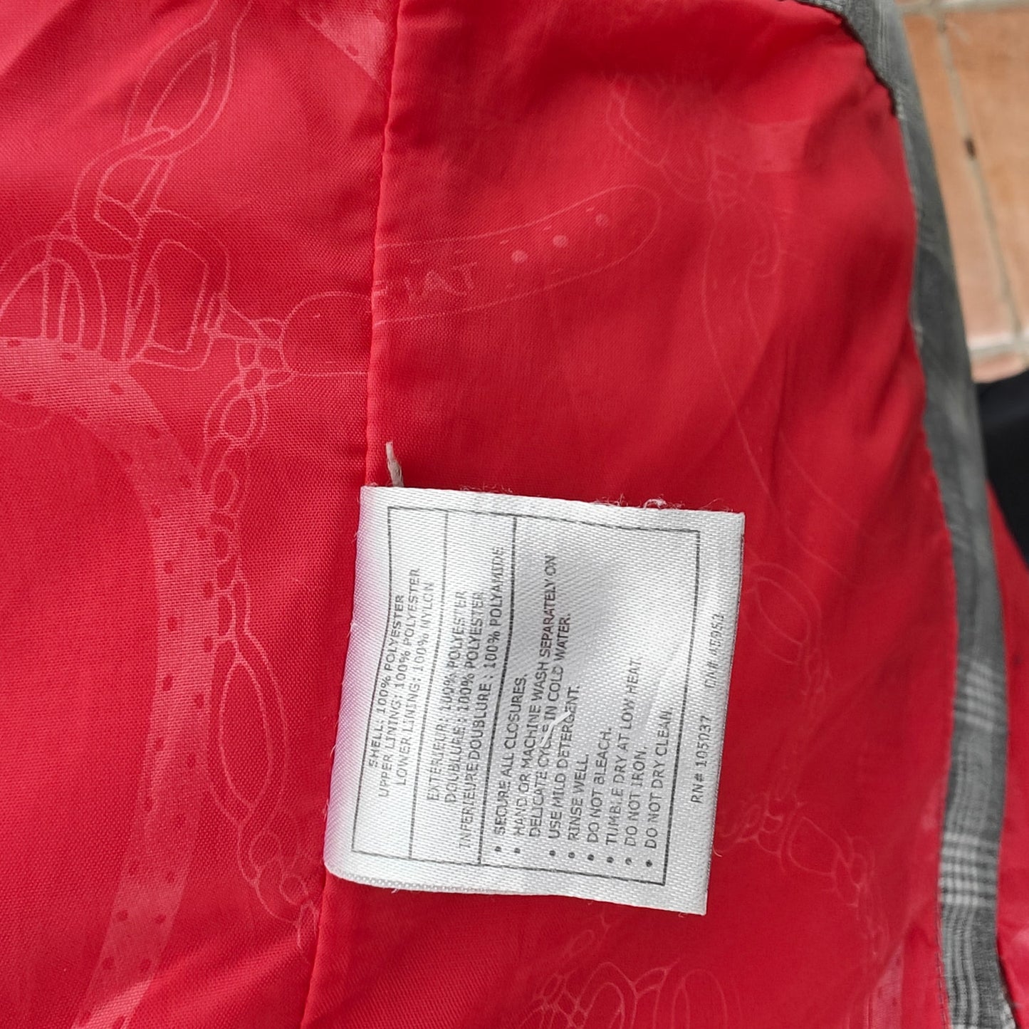 Ariat Plaid Softshell Field Jacket XS Gray Waterproof Zip Pockets Equestrian