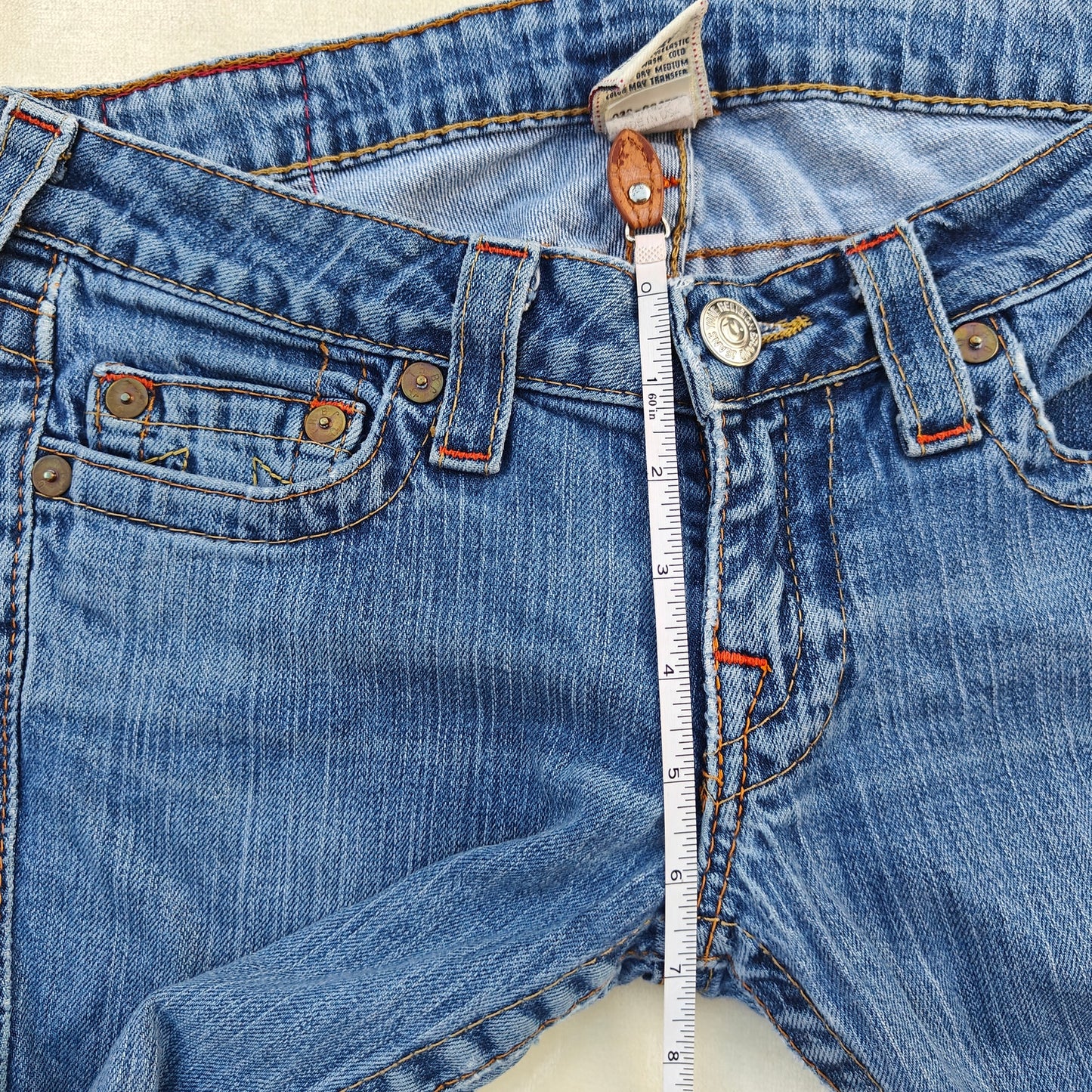 True Religion Made in USA Jeans Sz 27 – Mid Rise Straight Leg Denim