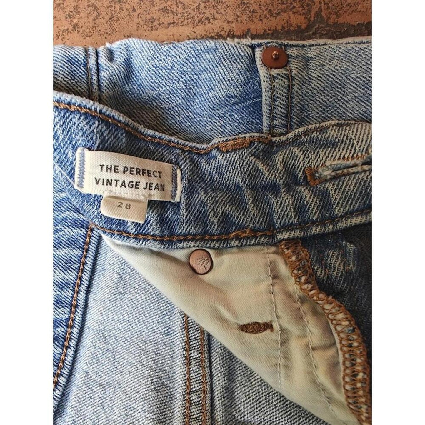 Madewell "The Perfect Vintage Jean" - Size 28