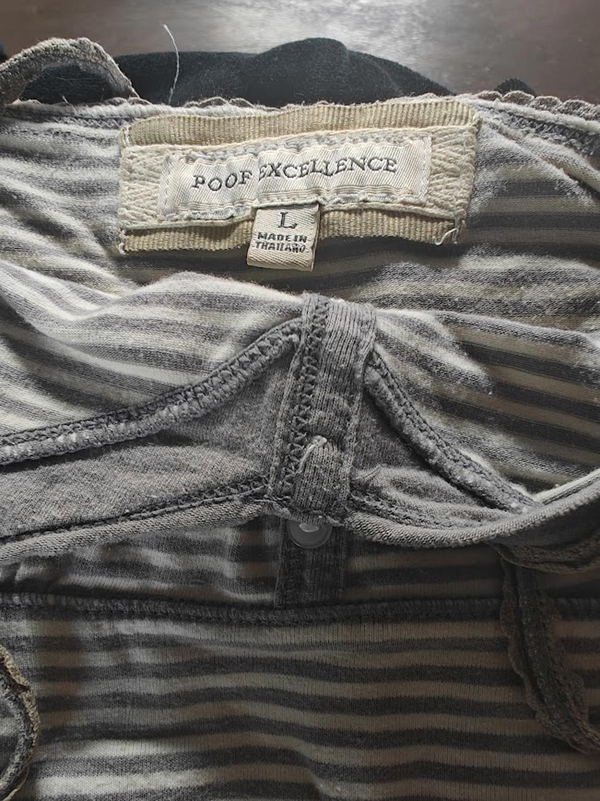 Striped Spaghetti Strap Camisole - Poof Excellence Size L