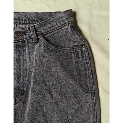 Lee Vintage High Rise Tapered Jeans Gray Wash 90s Mom Style Women’s 11