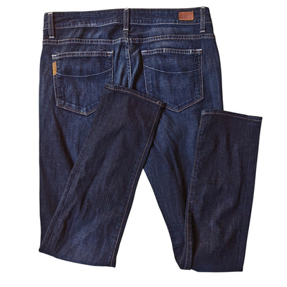 PAIGE Jimmy Jimmy Skinny Jeans Dark Wash Stretch Mid Rise