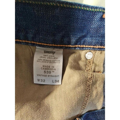 Levi's 539 Men's Vintage Straight Jeans - Size 32/34