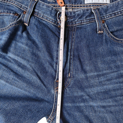 AG Adriano Goldschmied Men’s Blue Denim Jeans Slim Straight Dark Wash 34x32