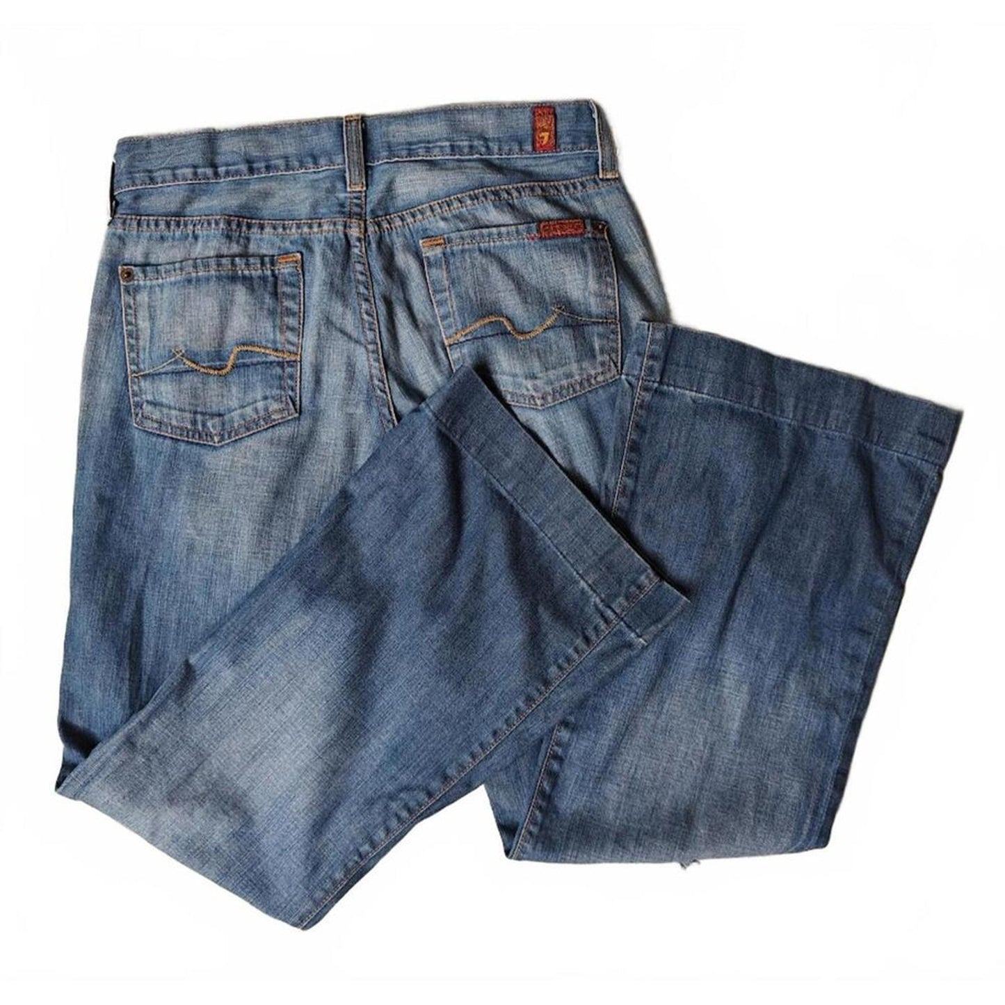 7 for all Mankind Low Rise Boot Cut Jeans - Size 25