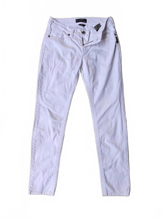 Silver Suki Skinny Jeans in White - Size 28/31