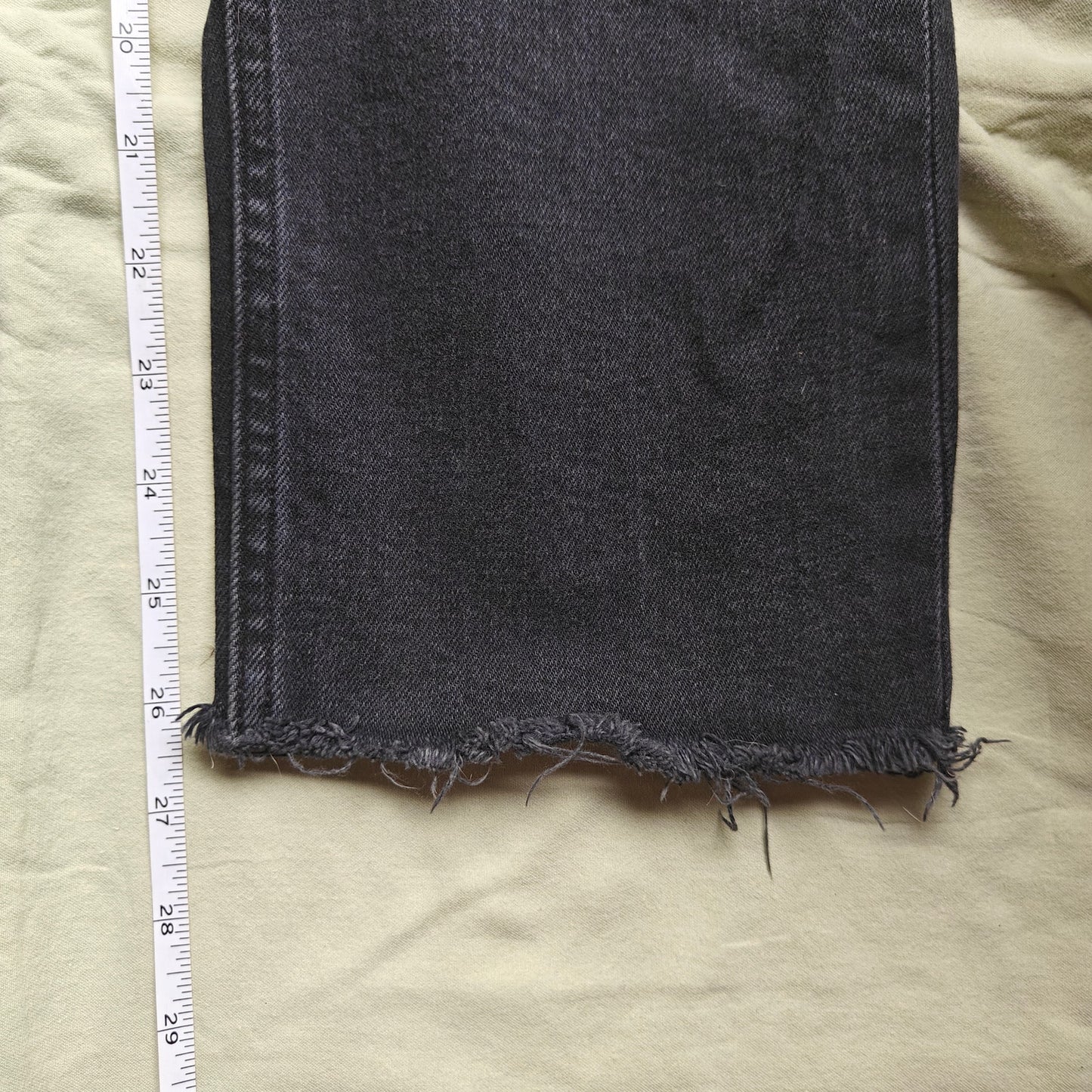 RE/DONE High-Rise Stove Pipe Jeans - Women’s 28