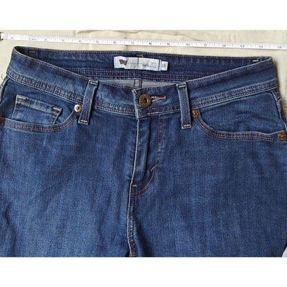 Levi’s 529 Curvy Bootcut Jeans Women’s Medium Wash Stretch Denim Size 10