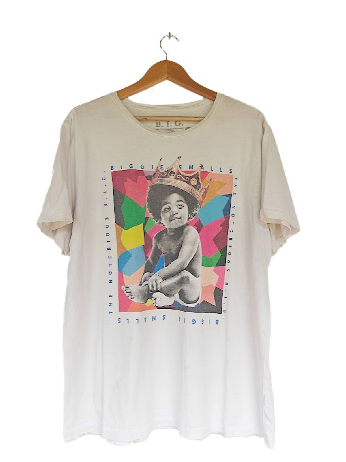 Vintage Style Biggie Smalls T-Shirt The Notorious B.I.G. Graphic Hip Hop Tee