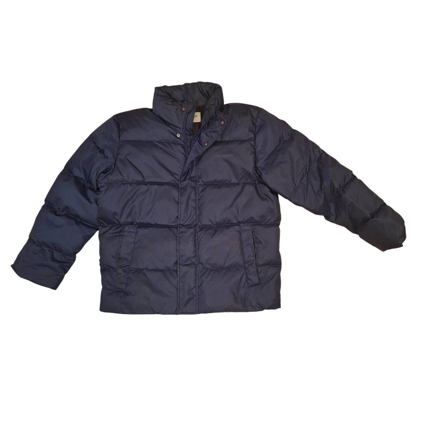 Carhartt WIP Navy Puffer Jacket Men’s Small – Quilted Insulated Coat