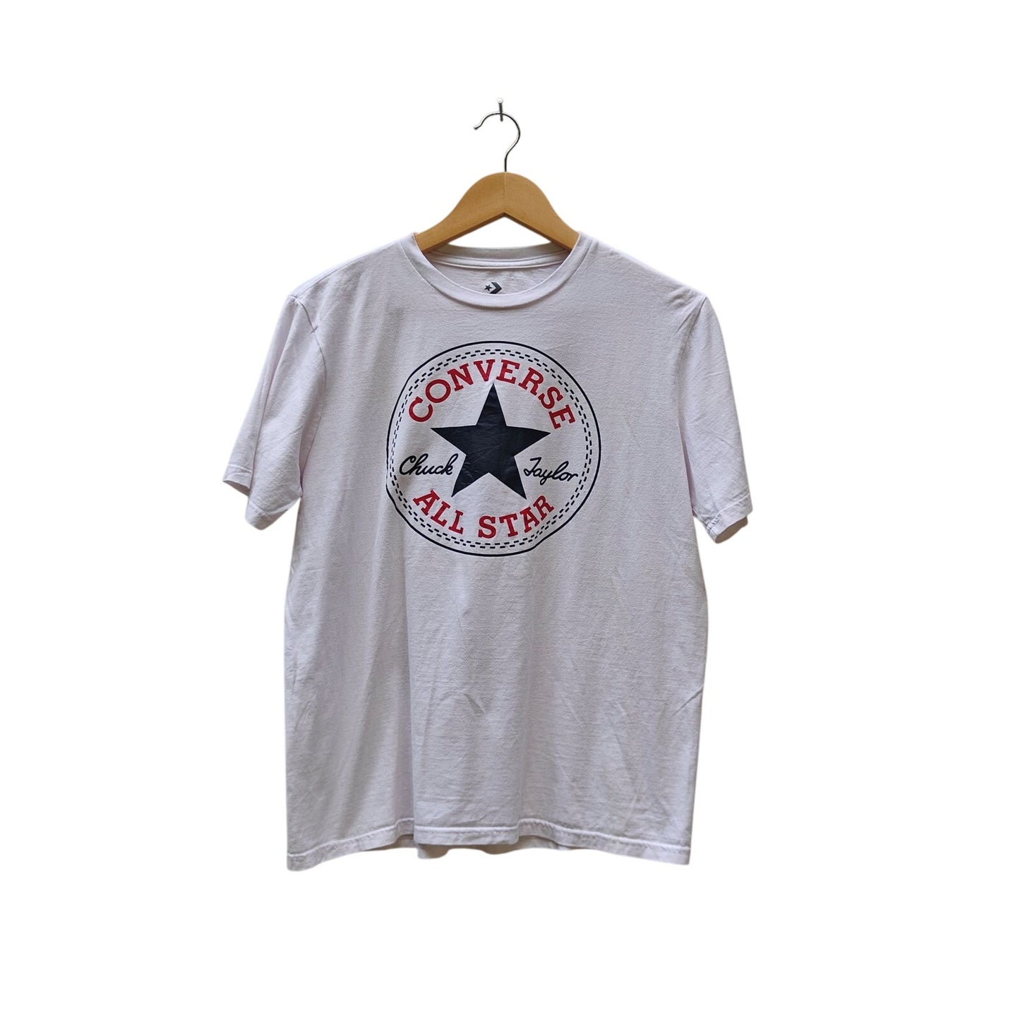Converse Chuck Taylor All Star Logo Tee White XS Unisex Graphic T-Shirt