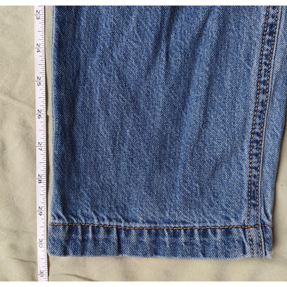BDG High Rise Mom Jeans Blue Tapered Vintage 90s Style Size 28 Urban Outfitters