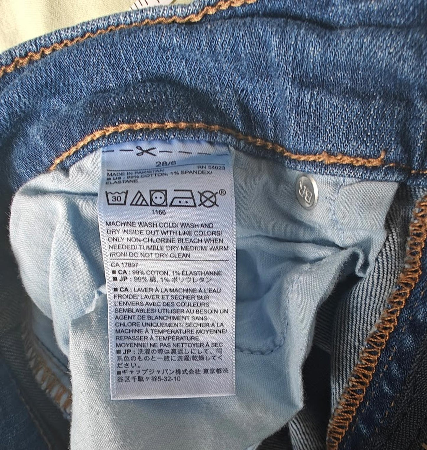 Banana Republic Straight Ankle Jean - Size 28/6