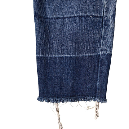 PrettyLittleThing Distressed High Waist Blue Mom Jeans Women’s Size 14