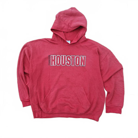Houston Tigers Red Hoodie Sweatshirt Men’s Size XL College Team Gear