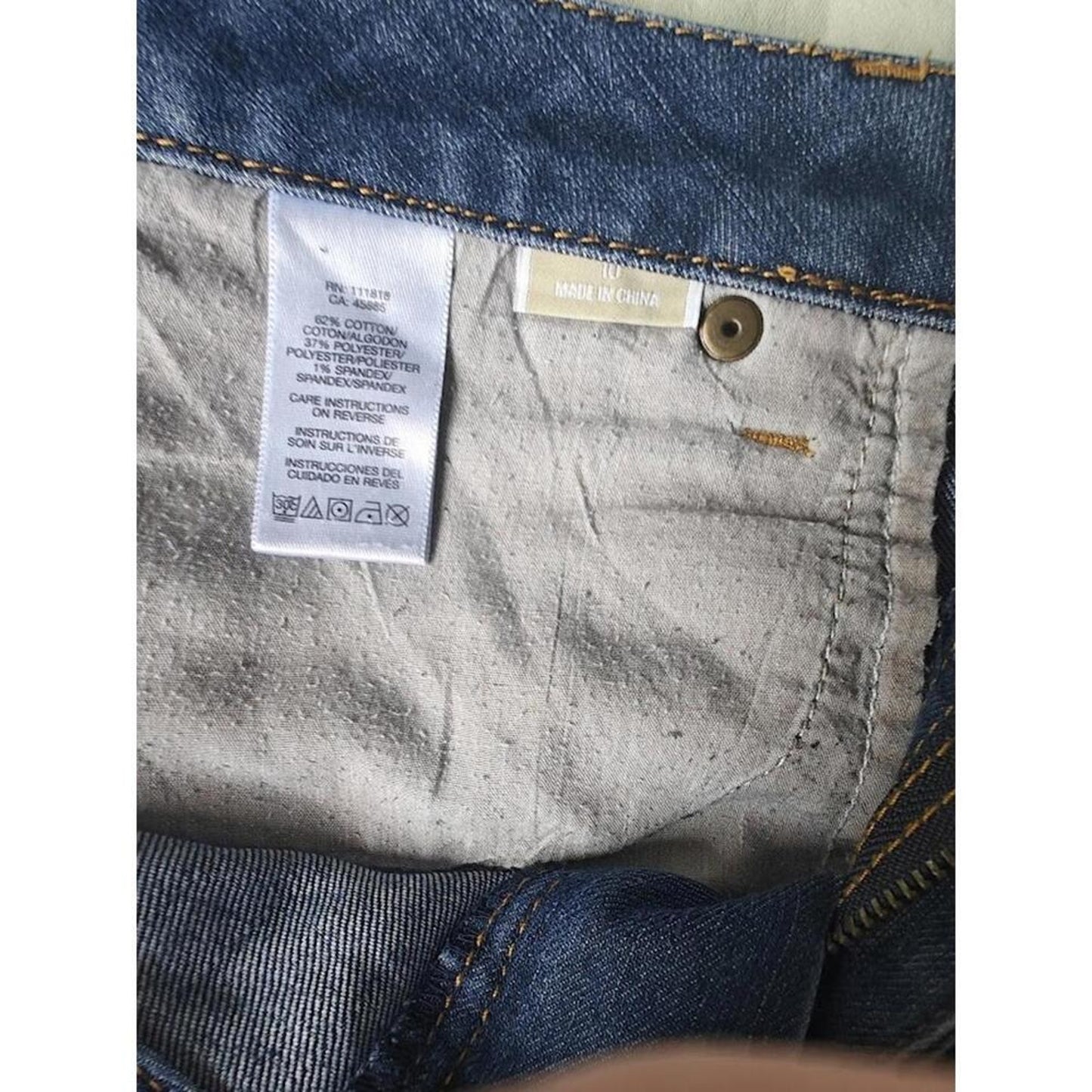 Michael Kors Dark Wash Slim Fit Jeans - Size 10