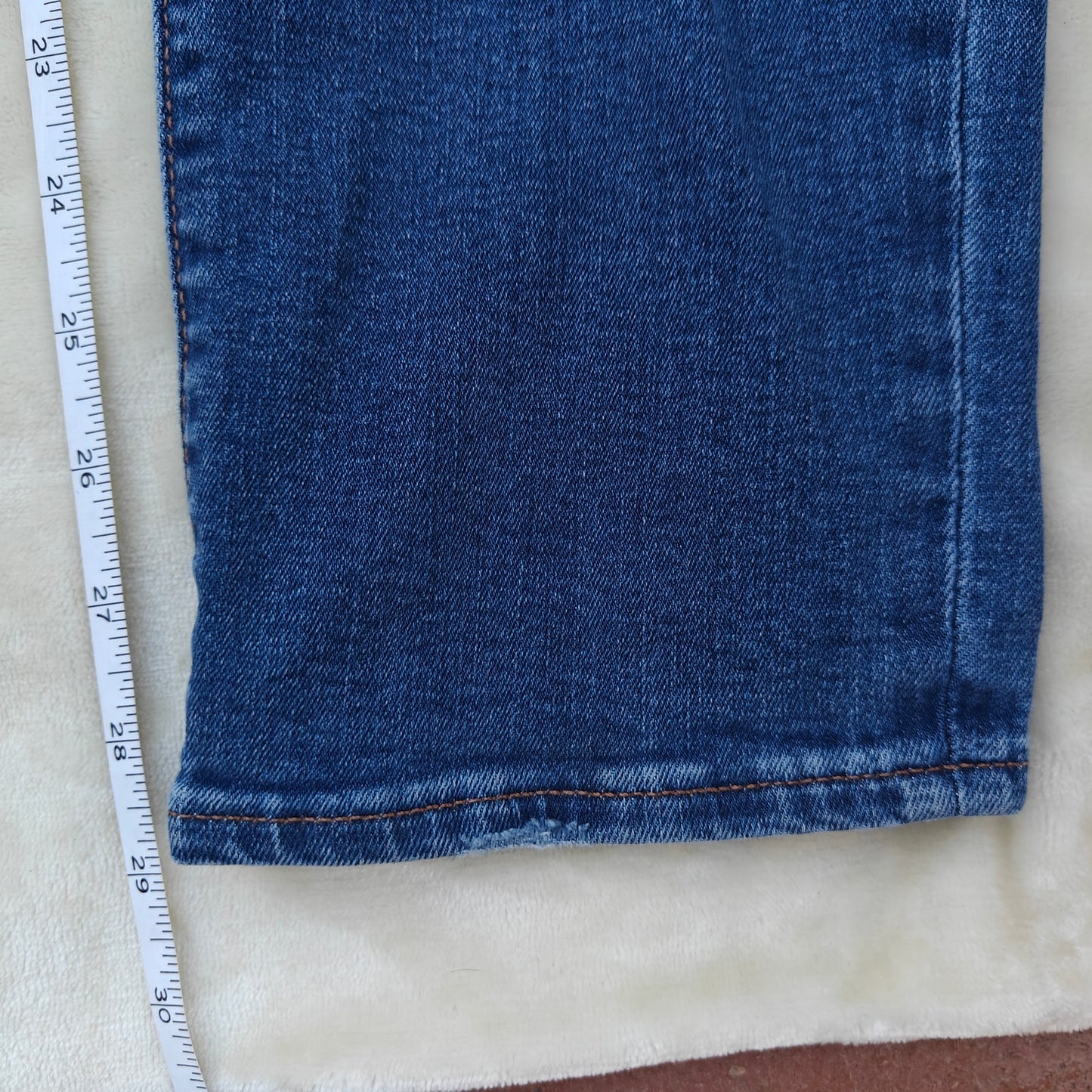 Madewell Men’s Athletic Slim Jeans W32 L30 Blue CoolMax Stretch Denim