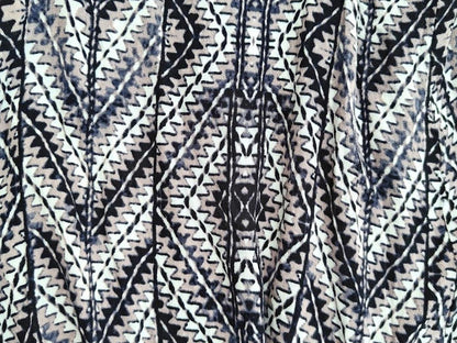 Vestique Slip Dress - Geometric Pattern - Size M