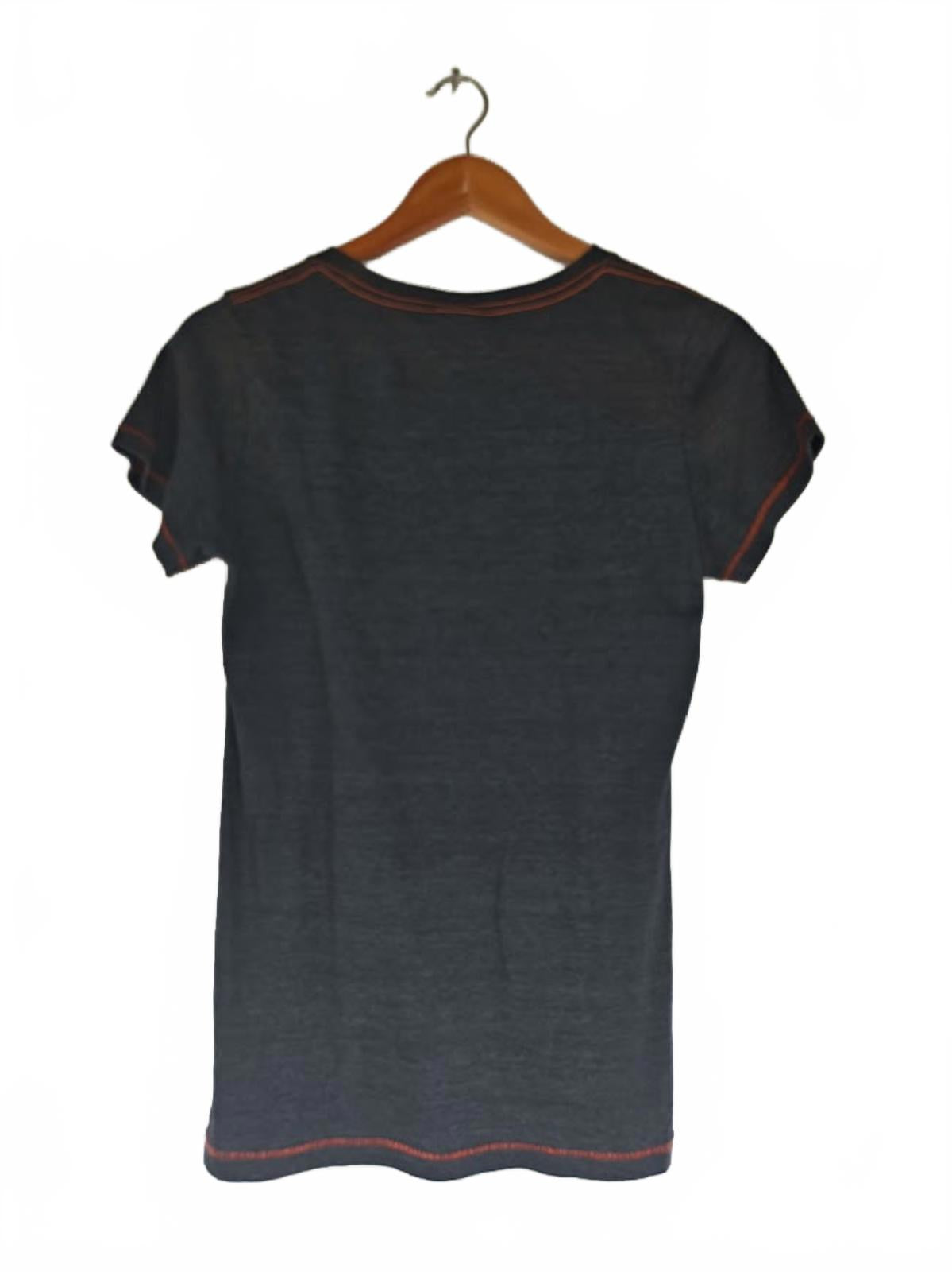 SF Giants Women’s Gray Graphic Tee MLB Fan Apparel Size L