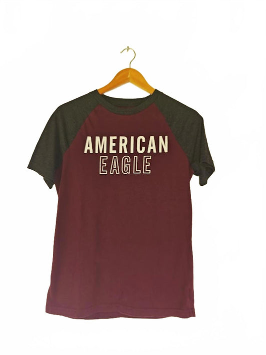 American Eagle Raglan Sleeve T-Shirt - Size XS