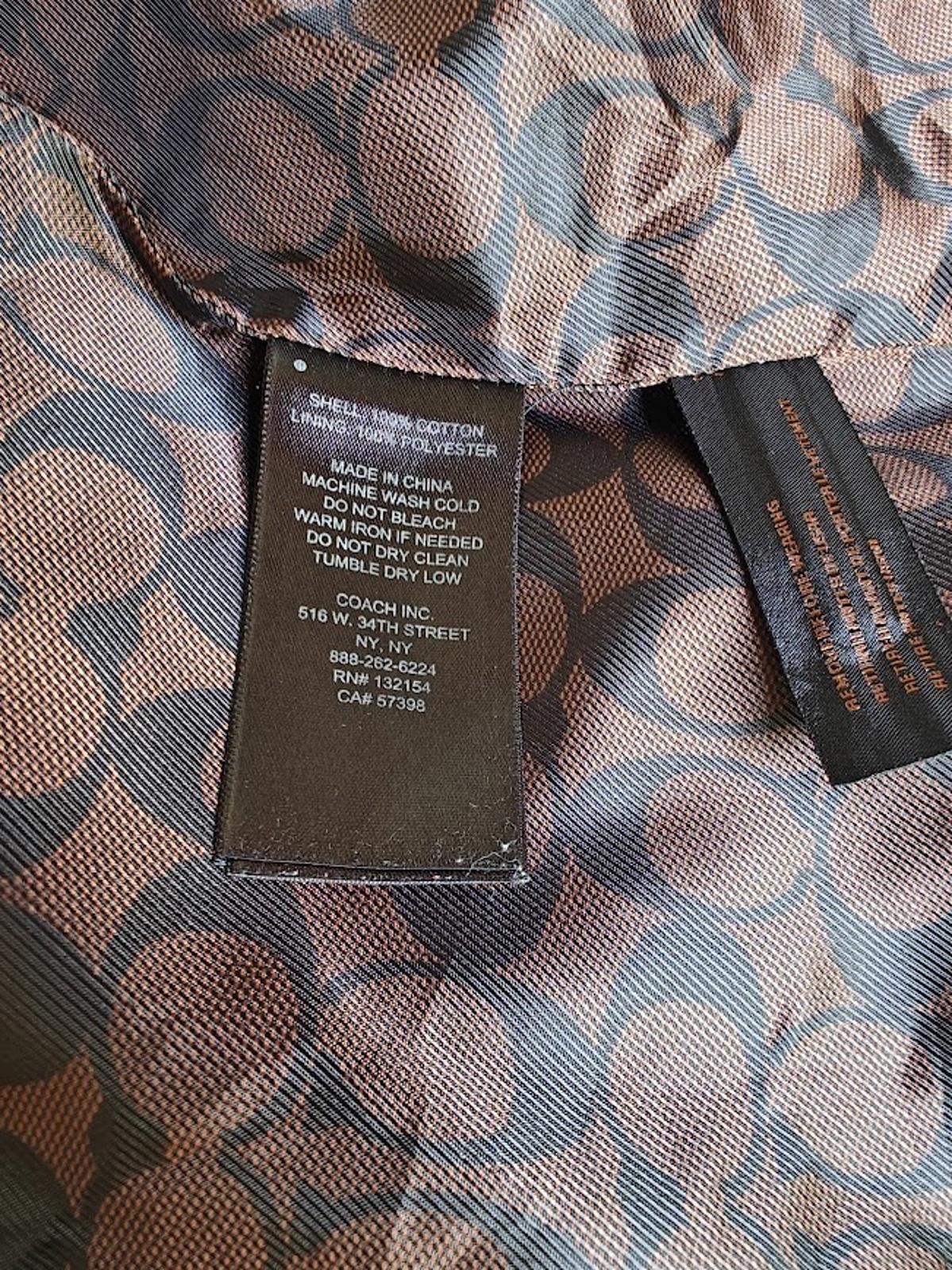 Coach Red Trench Coat - Size S