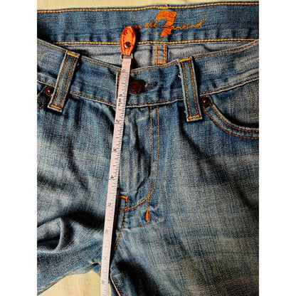 7 for all Mankind Low Rise Boot Cut Jeans - Size 25