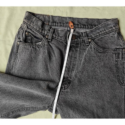 Lee Vintage High Rise Tapered Jeans Gray Wash 90s Mom Style Women’s 11