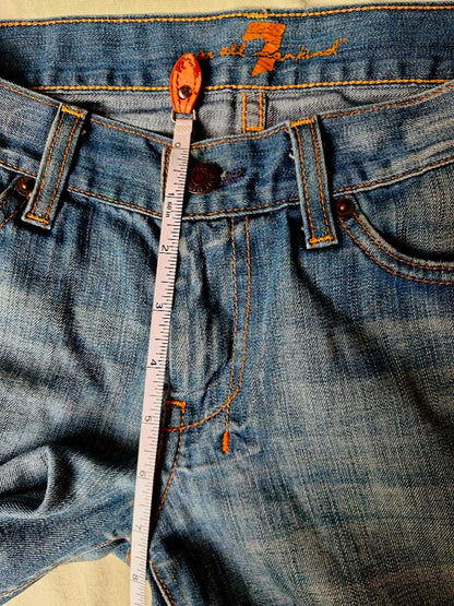 7 for all Mankind Low Rise Boot Cut Jeans - Size 25