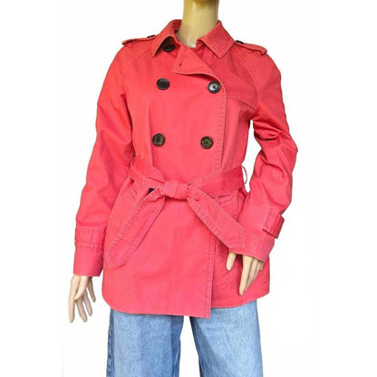 Coach Red Trench Coat - Size S