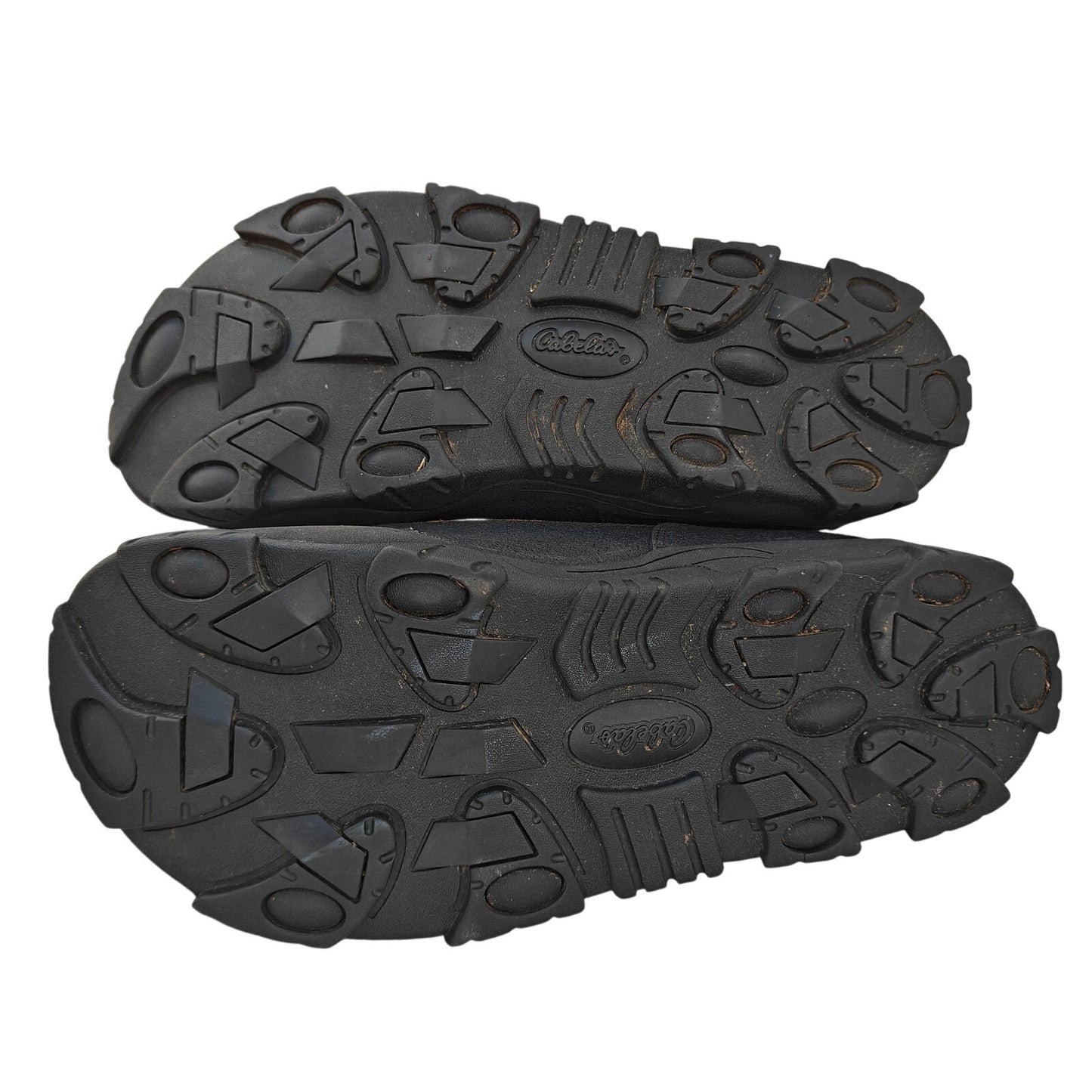 Cabela’s Shearling-Lined Suede Moc Slippers Shoes Brown Men’s 12M