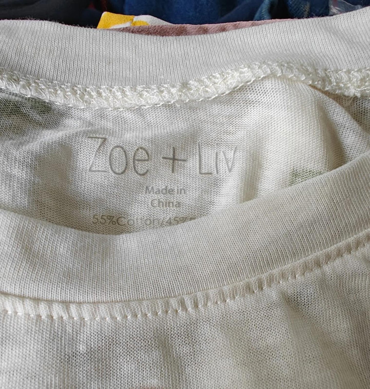 Zoe + Liv White Sheer Saguaro Cactus Tee – Size XL