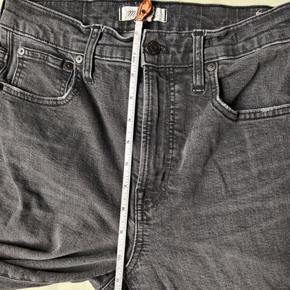 Madewell The Perfect Vintage Crop Jean – Size 27 High-Rise Ankle, Washed Black