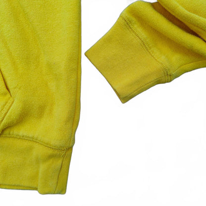 Victoria’s Secret PINK Yellow Hoodie Half Zip Pullover Sweatshirt Size XS